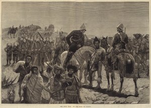 La guerra zulú, en el camino a Ulundi